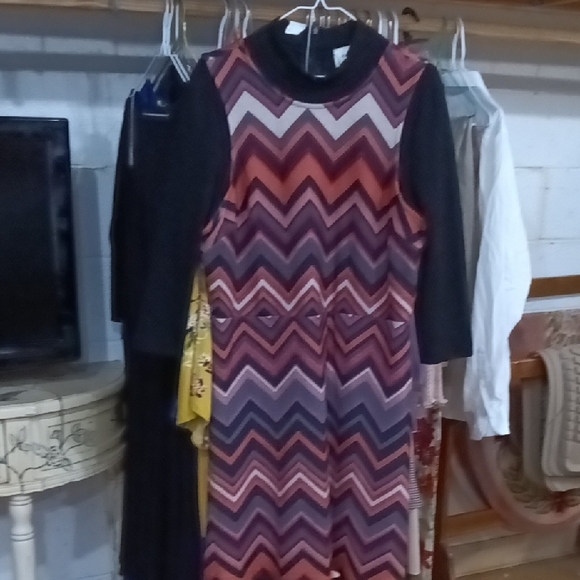 ECI Dresses & Skirts - ECI Black Textured Fabric